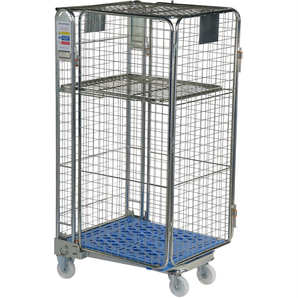 Full Security Roll Cage - Mesh Infill - Zinc - Plastic Base