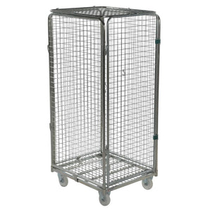 Full Security Demountable Roll Cage - Mesh Infill - Zinc