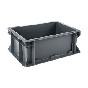 Topstore Euro Containers - Grey - 10kg Capacity