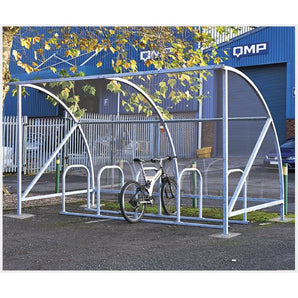 Dudley Cycle Shelters - Without Perspex Panels
